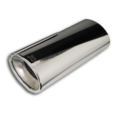 Endrohr -oval- 120x80 (300), mit Absorber, mit ABE