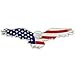 American Flag Patriotic Eagle Lapel Pin