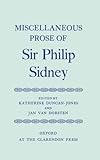 Miscellaneous prose of Sir Philip Sidney