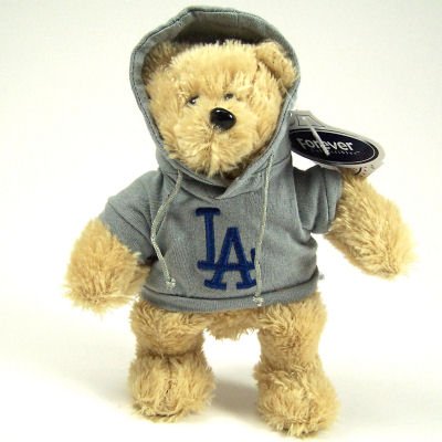 Buy LOS ANGELES DODGERS 8 TALL PLUSH HOODIE TEDDY BEAR TOY by Forever Collectibles
