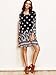 Milumia Women's Vintage Printed Ethnic Style Loose Casual Tunic Dress