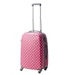 [ココイズム] CO.COISM ポルカハード TSAファスナースーツケース Mサイズ(57cm) マゼンタピンク 74-20094