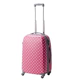 [ココイズム] CO.COISM ポルカハード TSAファスナースーツケース Mサイズ(57cm) マゼンタピンク 74-20094 74-20094 (マゼンタピンク)