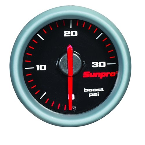 Sunpro CP7025 Sport ST Mechanical Boost Gauge