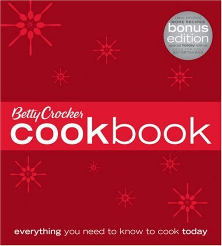 City Travel Guides Discounted  Books : Betty Crocker Cookbook: Everything You Need to Know to Cook Today