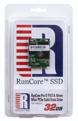 32GB RunCore Pro IV Light 50mm PCI-e SSD for Dell Mini 9 / Vostro A90