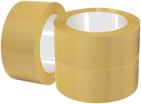 GlueNTape 2220 SAN Acrylic General Purpose Packaging Tape Roll, 2 mil Thick, 110 yards Length x 2" Width, Tan (Case of 36)