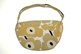 marimekko マリメッコ UNIKKO ウニッコ BLUM ショルダーバッグ / ホワイト×ベージュ