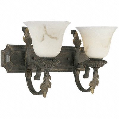 Bath & Vanity Weathered Bronze P3370-46 Medium Base By Progressive Lighting