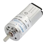 uxcell ギヤードモータ 6VDC 100RPM 金属 電子部品 オートシャッター 1個入り