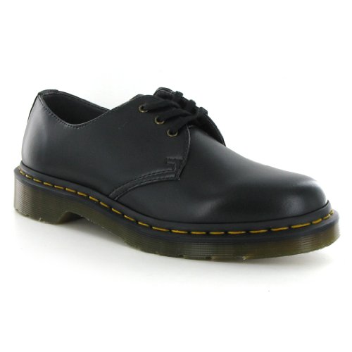 Dr. Martens 1461 Vegan Felix Rub Off Black Womens Shoes Size 9 US