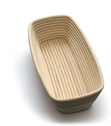 AOSILEY Rectangle Banneton Basket (Oblong)