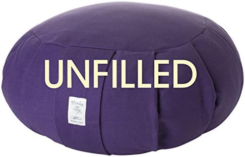 Round Unfilled Zafu Purple