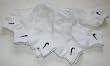 Nike Boy's Performance Quarter Crew Socks 6 Pair - Shoe Size: 5Y-7Y White - Made in USA