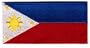 Philippines Flag Embroidered Patch Filipino Pinoy Iron-On National Emblem