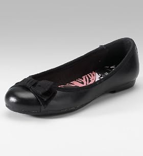 Older Girls Bow Ballet Shoes