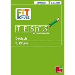 Fit für die Schule, Tests mit Lernzielkontrolle, Deutsch, 3. Klasse (Broschiert)