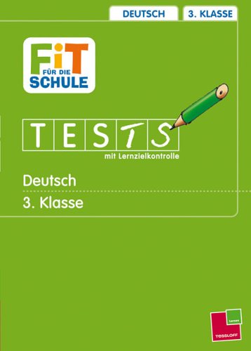 City Travel Guides Discounted  Bücher : Fit für die Schule, Tests mit Lernzielkontrolle, Deutsch, 3. Klasse