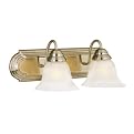Casual 2-Light Vanity - Polished Brass