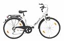 Texo Fahrrad 26 (559 mm) City Damen 6-Gang Kettenschaltung, reinweiß, 44 cm