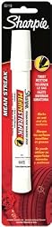 Sharpie Mean Streak White Pen Bullet Point Marker (1-Card)