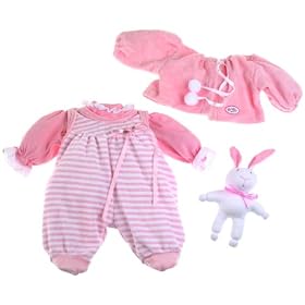 Zapf Baby Born 3 Piece Set with Bunny