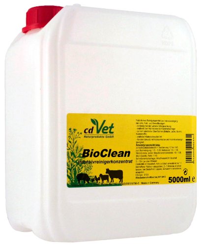 cdVet Naturprodukte 253 BioClean Intensivreinigerkonzentrat mit Hahn mit Spr&uuml;hflasche 5000 Preisvergleich