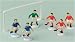 Cake Topper Decs Football Goal Posts 32 X 88mm Set of 2