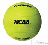One doz Worth NCLite NCAA yellow foam softballs NEW 12