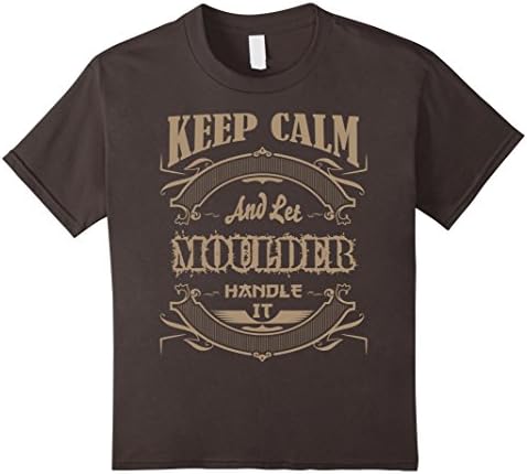 Kids MOULDER Tee Tshirt 12 Asphalt