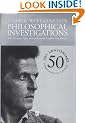 Philosophical Investigations: The German Text, with a Revised English Translation