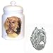 Mastiff Neapolitan Cookie Jar, Porcelain by Rosalinde