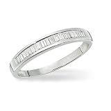 1/5 ct dtw baguette band