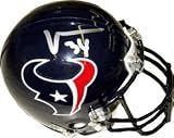 Vernand Morency signed Houston Texans Authentic Mini Helmet