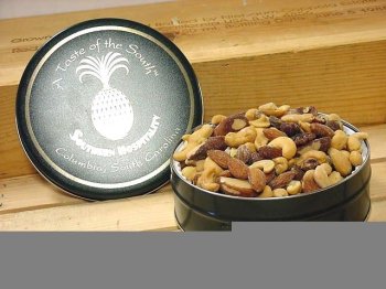 Premium Mixed Nuts Collector Green Tin by ITM