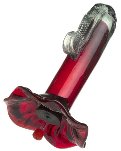 Parasol FLRH Red Hibiscus Hummingbird Feeder