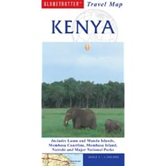 Kenya (Globetrotter Travel Map)