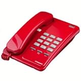 Electronics : Enterprise Basic Corded Telephone - Red