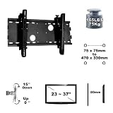 41MDAs2ilUL. SL160  Black Tilt/Swivel Wall Mount Bracket   CW502609BK for 23~27 Display flat screen TV / Plasma LCD TV