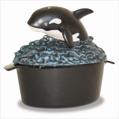 41MDBAuPbyL Minuteman T 42 Orca Steamer 2.2 Quart in Cast Iron   T 42,