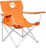 Review Logo Chair  / Clemson Tigers NCAA Adult Nylon Tailgate Chair