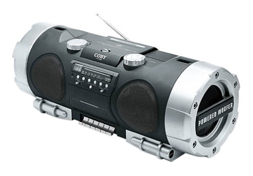 Coby CX-CD282 Portable CD/Radio/Cassette Player