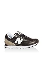New Balance Zapatillas Wl574 (Negro / Gris)