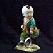 Buddah Boy Playing Push Wheel