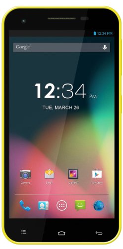 BLU Studio 5.5 D610a Unlocked Dual SIM GSM Phone (Yellow)