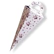 Violets - Icicle Shaped Favor Boxes (set of 6)