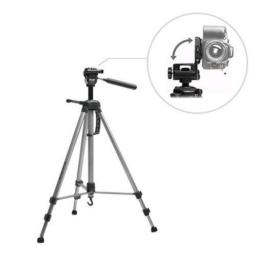 Kodak Gear 60 Inch Photo/Video Tripod with Quick Release for Film & Digital SLR Cameras and Camcorders