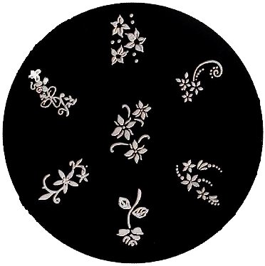 Stamping Nail Art Schablone (C7) von Cheeky (7 Bilder) Preisvergleich