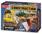 24 pc Construction Floor Puzzle - (Child)
