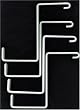 HyLoft  Add-On Storage Hook Accessory for HyLoft Model-540 Ceiling Rack, 4-Pack